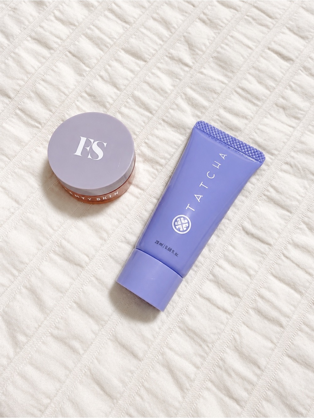 Lavender Moisturizer & Tatcha Lavender Sample 20 ml + fenty skin